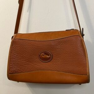Dooney & Bourke Brown Leather Shoulder Bag